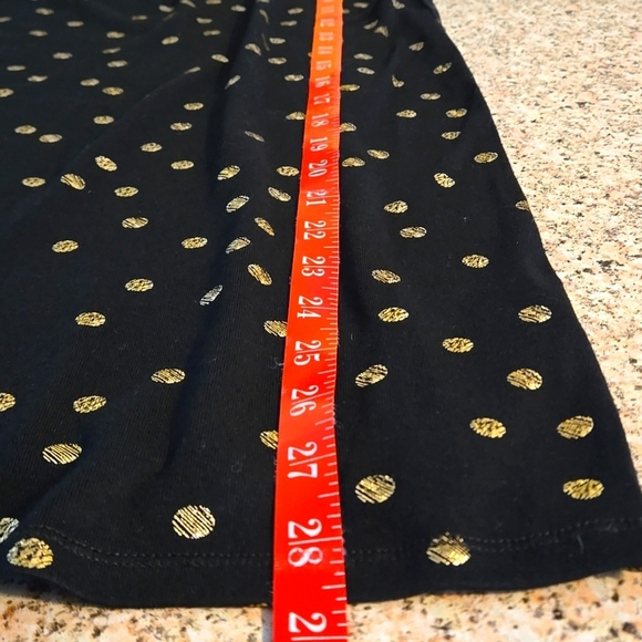 A New Day (a.n.d.) Tank top Black w/ Gold Dots Women size XXL - Picture 7 of 7